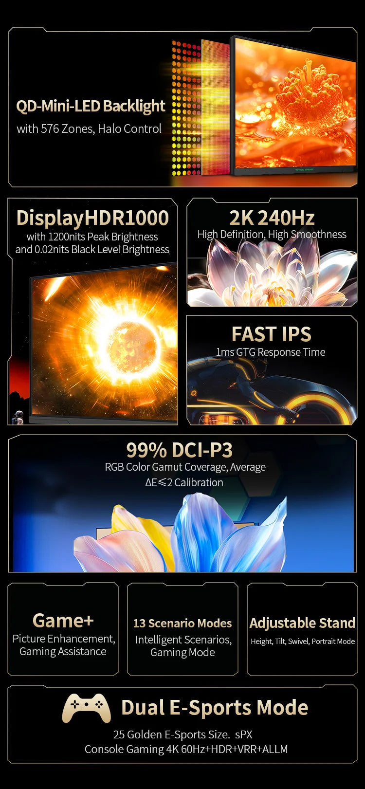 TITAN ARMY 27”  – UltraBurst 2K HDR