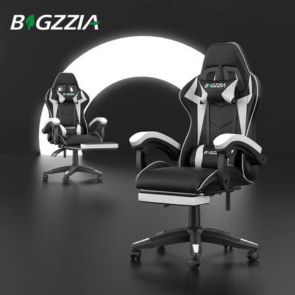 Gaming Chair with Footrest
