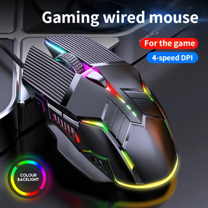 Ergonomic RGB Gaming Mouse