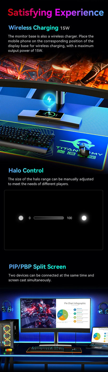 TITAN ARMY  – 34” Mini LED