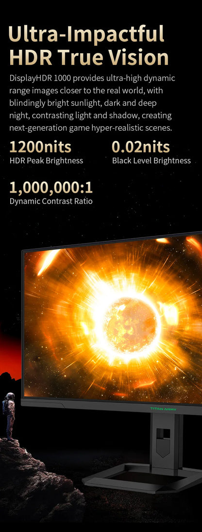 TITAN ARMY 27”  – UltraBurst 2K HDR