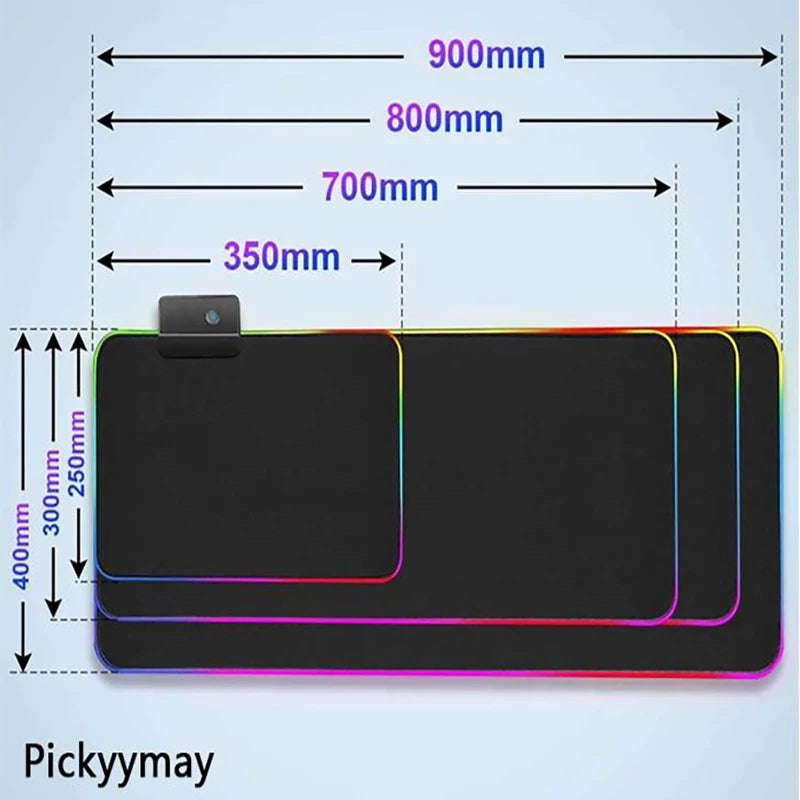 Hexagonal Large RGB Gamer Mousepad