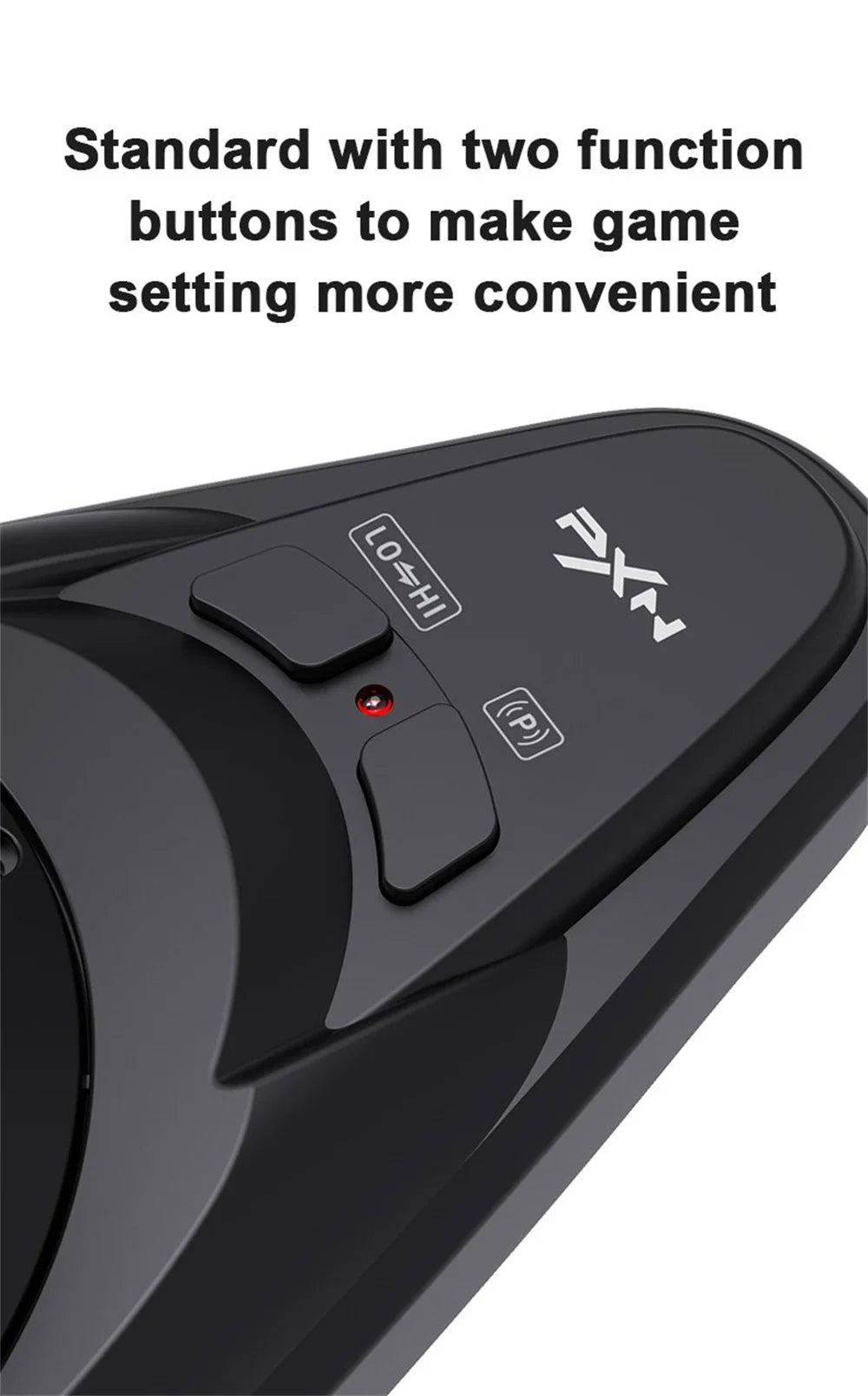 3-in-1 Racing Wheel with Force Feedback