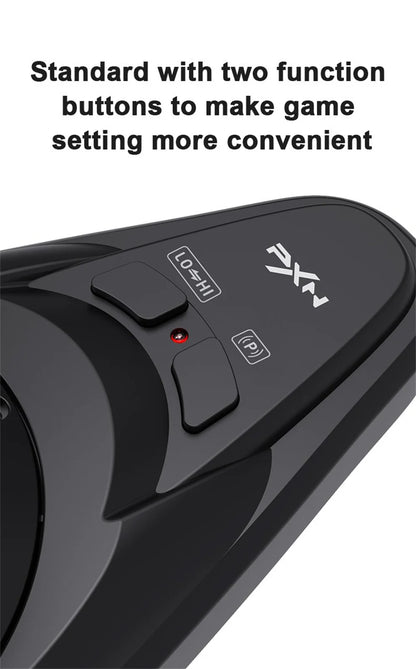 3-in-1 Racing Wheel with Force Feedback