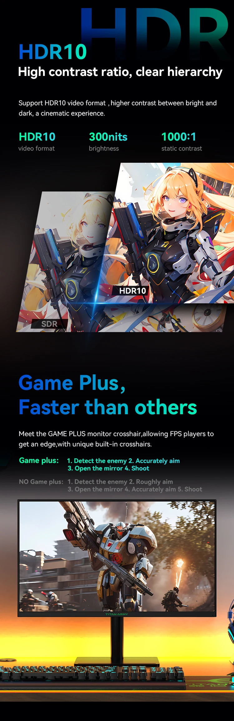 TITAN ARMY 27” UltraPixel 4K