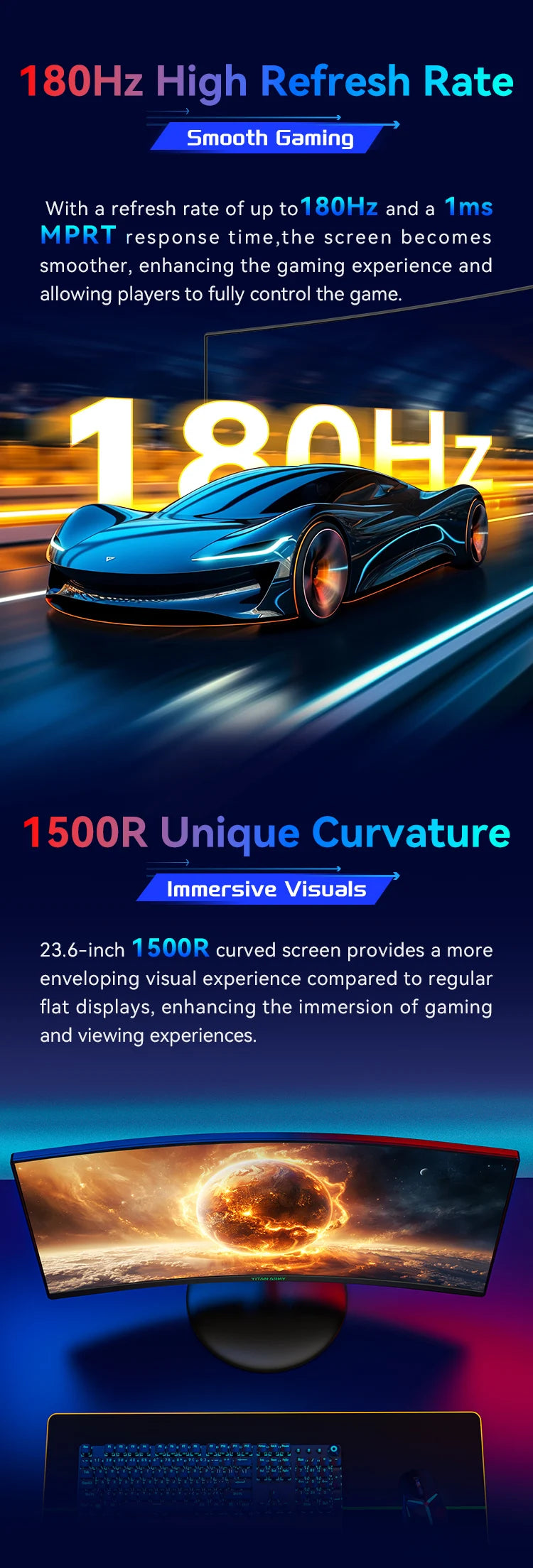 TITAN ARMY 23.6” – HyperBoost 180