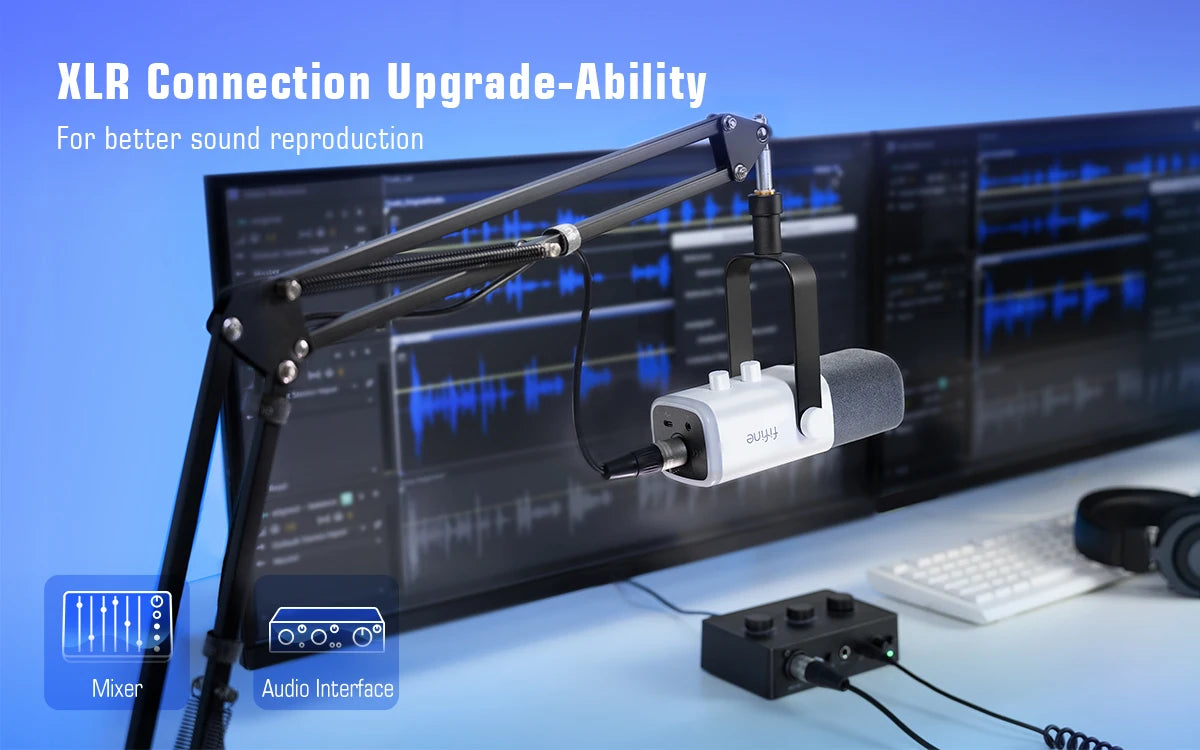 RGB USB/XLR Gaming Microphone Kit