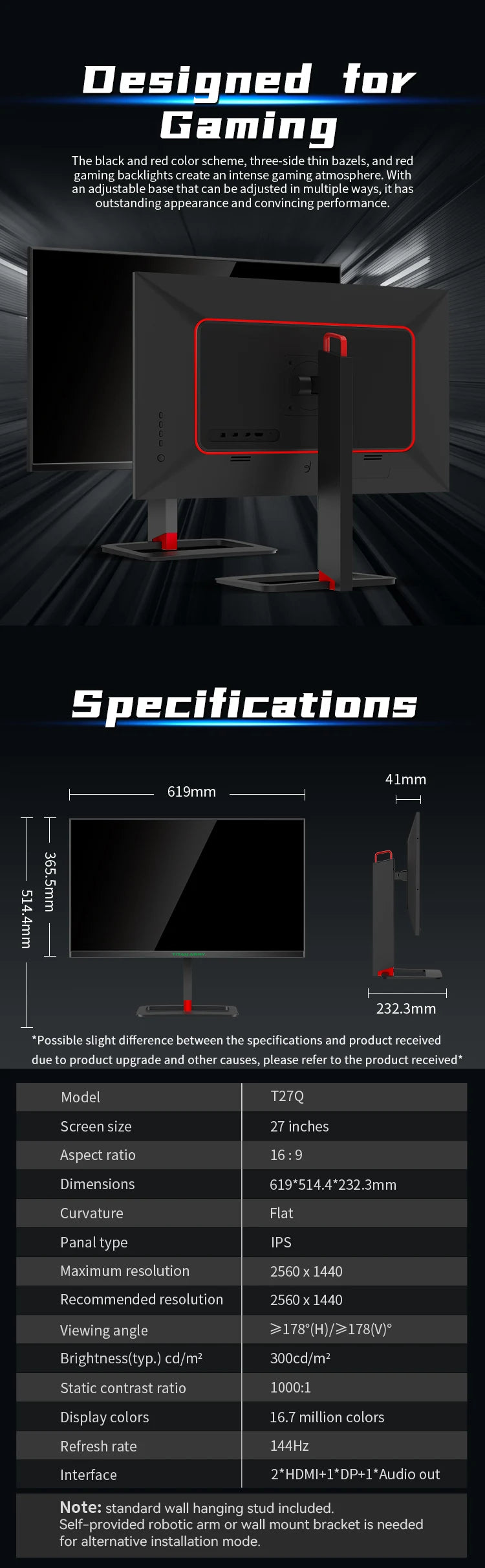 TITAN ARMY 27” 2K Rotary