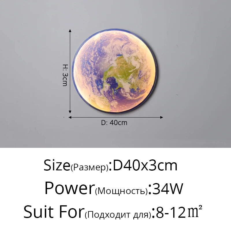 Moon LED Wall Lamp