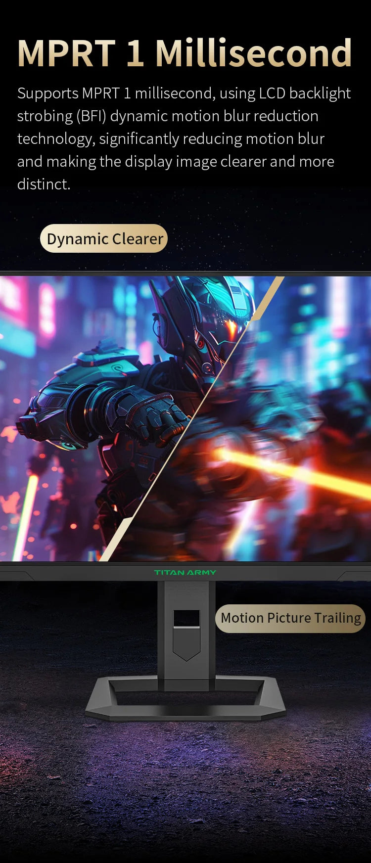 TITAN ARMY 27”  – UltraBurst 2K HDR