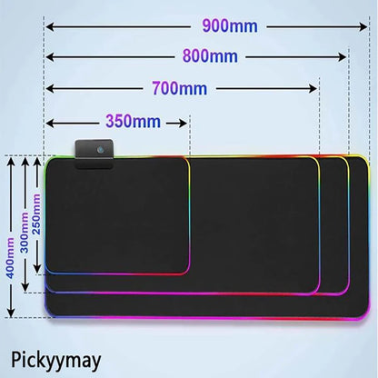 Hexagonal Large RGB Gamer Mousepad