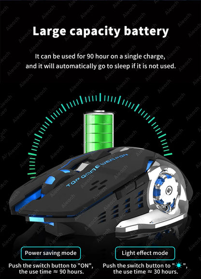 Rechargeable Wireless Mouse Gaming