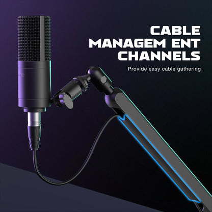 Adjustable Low-Profile Microphone Boom Arm
