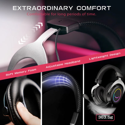 Gaming Headset RGB Set