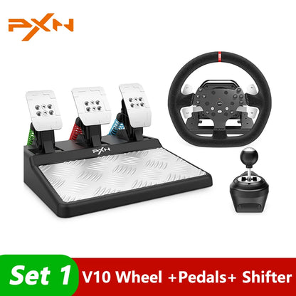3-in-1 Racing Wheel with Force Feedback