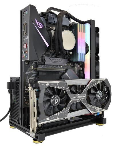Open Frame DIY Gaming PC Case