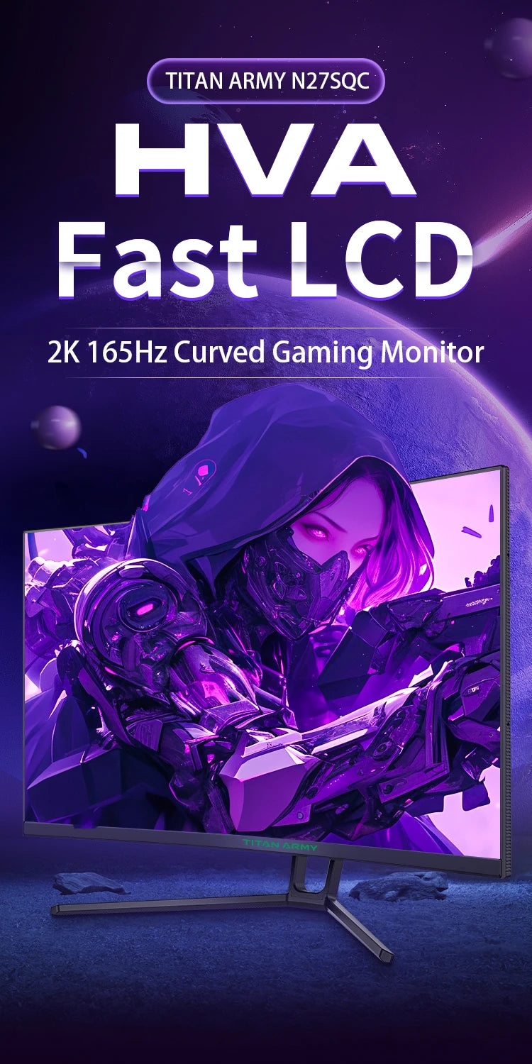 TITAN ARMY 27” 2K Curved