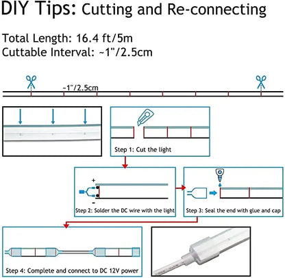 Neon Light Strip LED - 5m