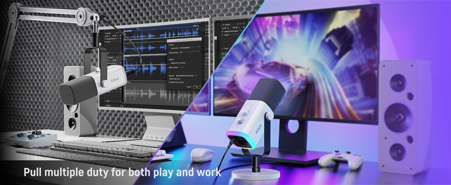 Dynamic Gaming Microphone