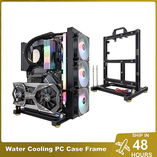 Open Frame DIY Gaming PC Case