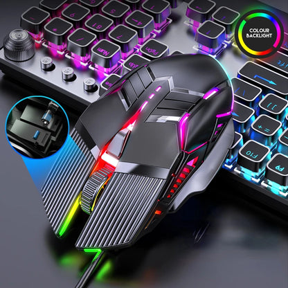 Ergonomic RGB Gaming Mouse